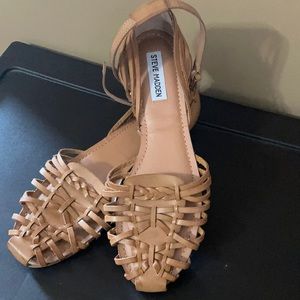 Steve Madden Tan Sandals-Size 10